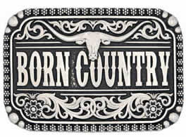 Born Country buckle